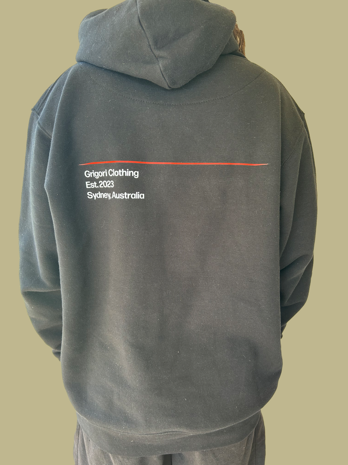 Grigori Unisex Red Stripe Jumper